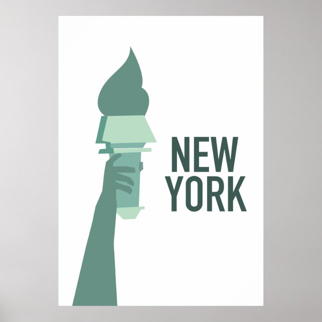 New York Statue of Liberty Poster (Front)