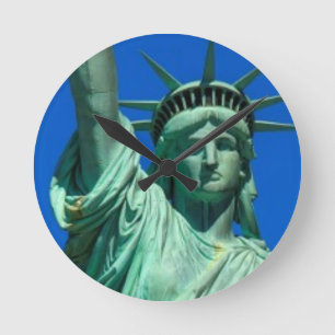 New-York, Statue of Liberty Round Clock