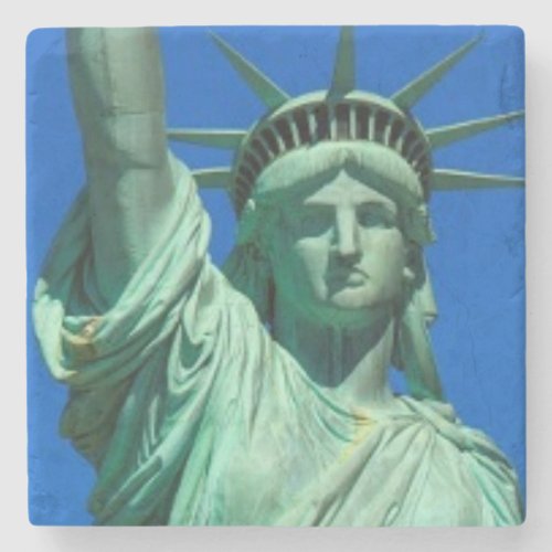 New_York Statue of Liberty Stone Coaster