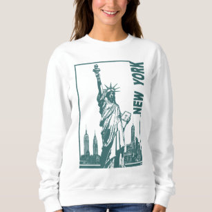 New York-Statue of Liberty Sweatshirt