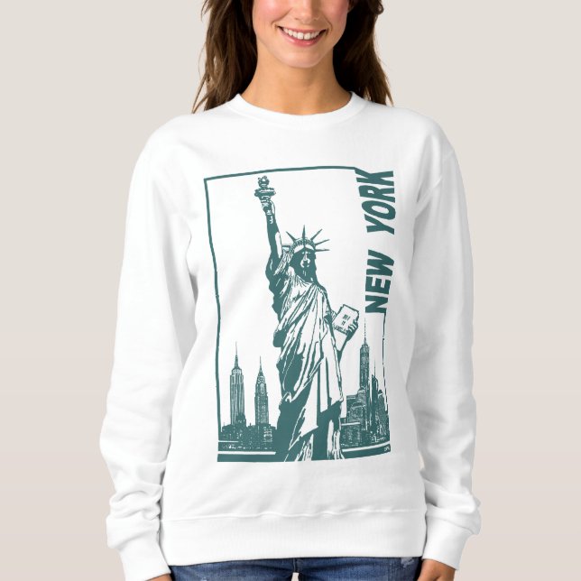New York-Statue of Liberty Sweatshirt (Front)