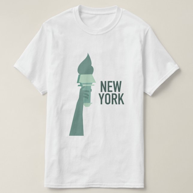 New York Statue of Liberty T-Shirt (Design Front)