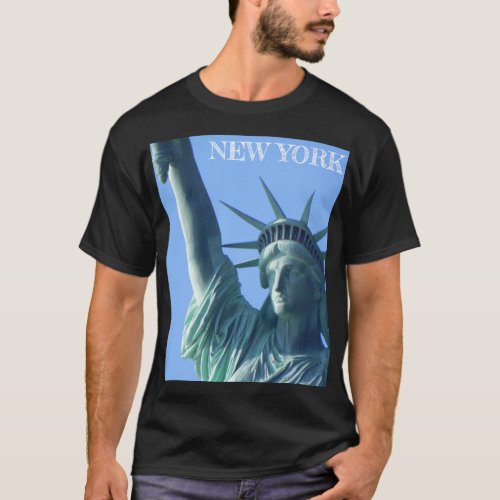 New York Statue of Liberty t_shirt