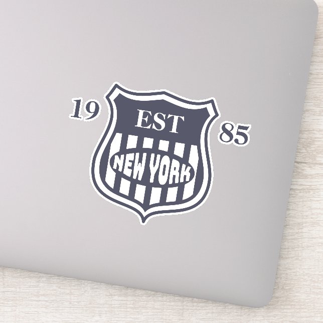 New York Sticker (Detail)