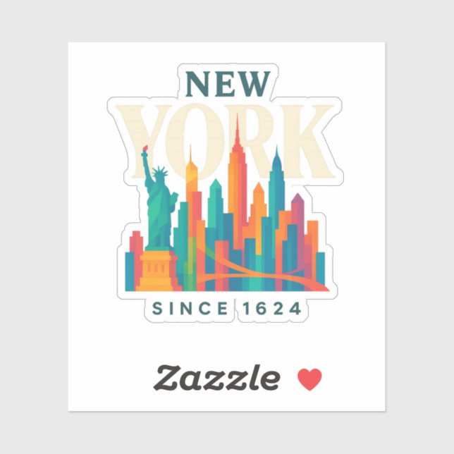 New York Sticker (Sheet)