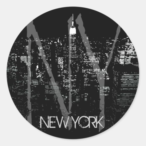 New York Stickers Cool New York Souvenir Stickers