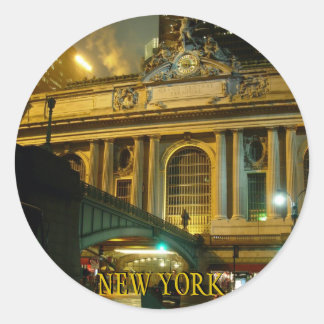 New York Stickers Grand Central Souvenir Stickers