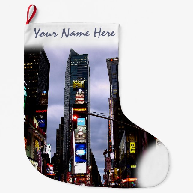 New York Stocking New York Christmas Stocking (Front)