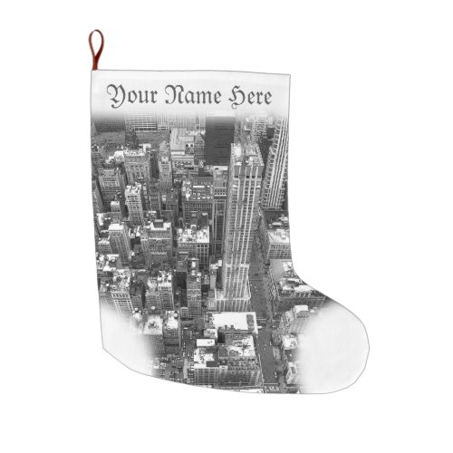 New York Stocking New York Christmas Stocking