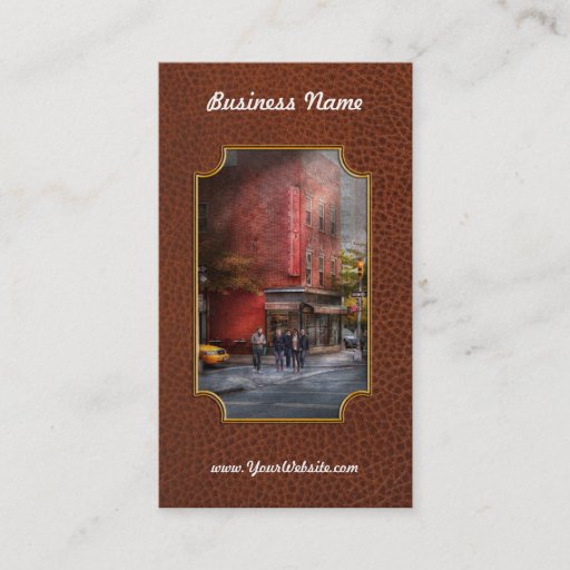 Customizable New York - Store - The old delicatessen Business Cards