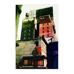 New York Street Scene Acrylic Print