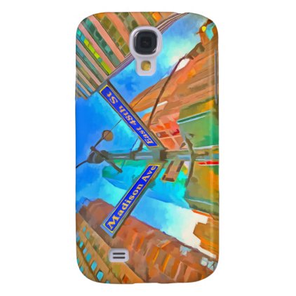 New York Street Sign Pop Galaxy S4 Case