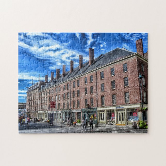 New York Street Views. Jigsaw Puzzle (Horizontal)