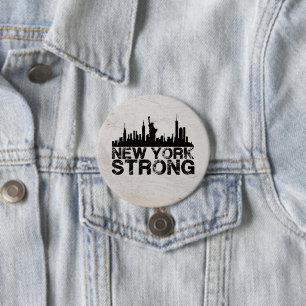 New York Strong Button