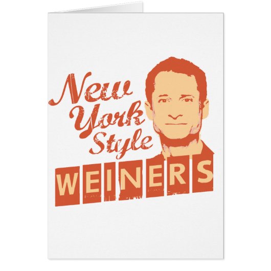 New York Style Weiners Cards (Front)