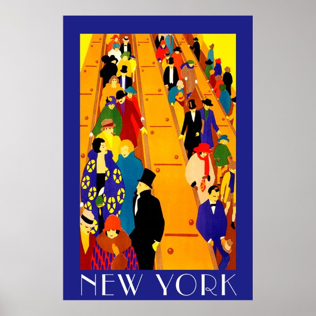 New York Subway Poster (Front)