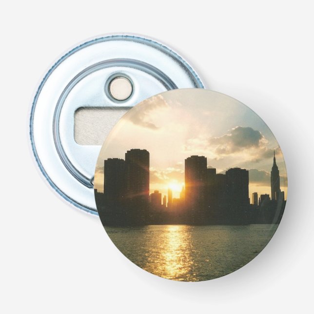 New York Sunset Bottle Opener (Front)