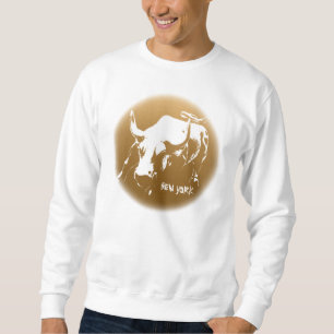 New York Sweatshirt NYC Bull Souvenir Shirt