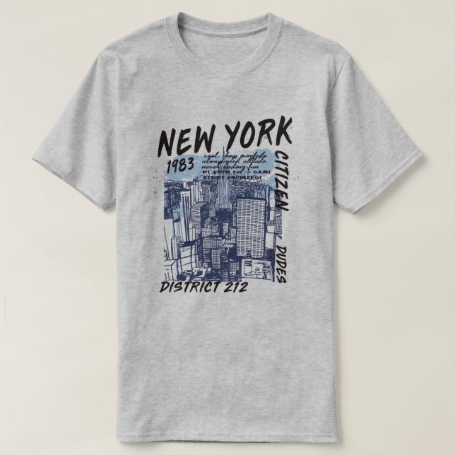 New York T-Shirt (Design Front)