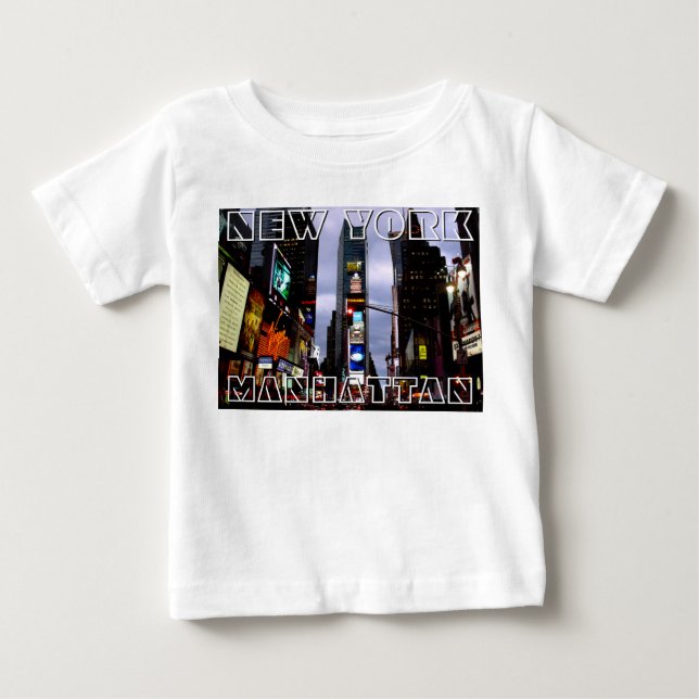 New York T-shirt Baby's Custom NY Souvenir Shirt (Front)