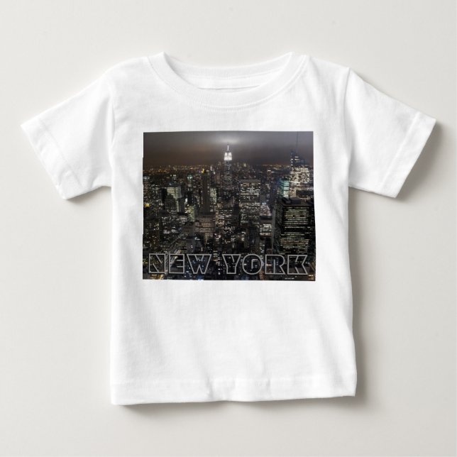 New York T-Shirt Baby's New York Souvenir T-Shirts (Front)