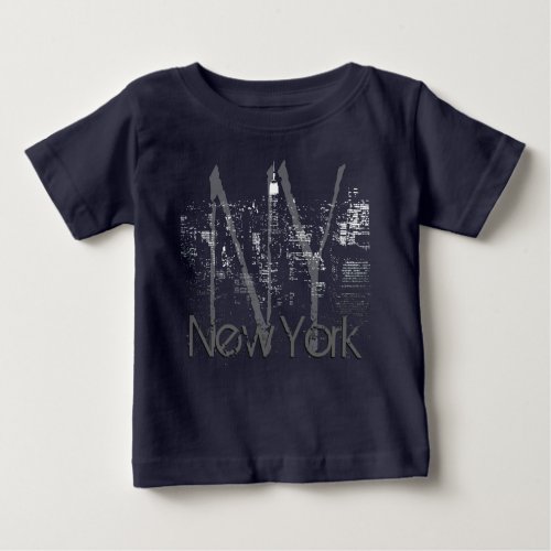 New York T_Shirt Babys New York Souvenir T_Shirts