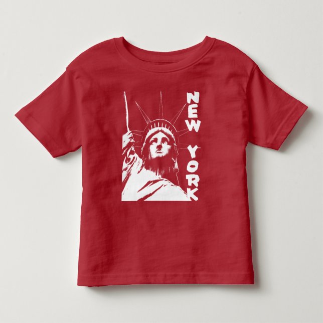New York T-shirt Custom Baby NY Souvenir Shirt (Front)