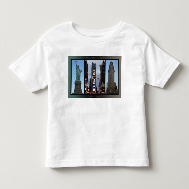 New York T-shirt Custom Baby NY Souvenir Shirt (Front)