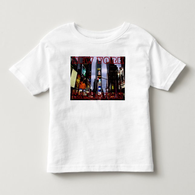 New York T-shirt Custom Baby NY Souvenir Shirt (Front)