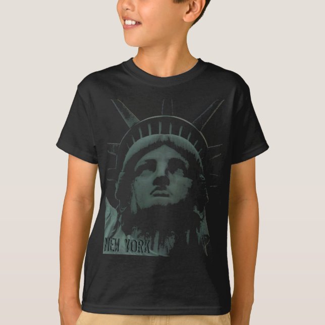 New York T-Shirt Kid's Statue of Liberty Organic T (Front)