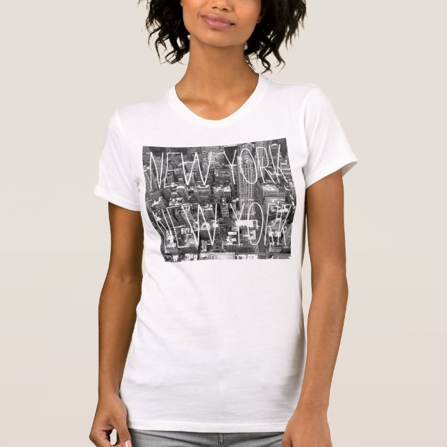 New York T-Shirt New York Souvenir Shirt Customize (Front)