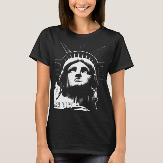New York T-Shirt Women's Statue of Liberty Organic (Front)