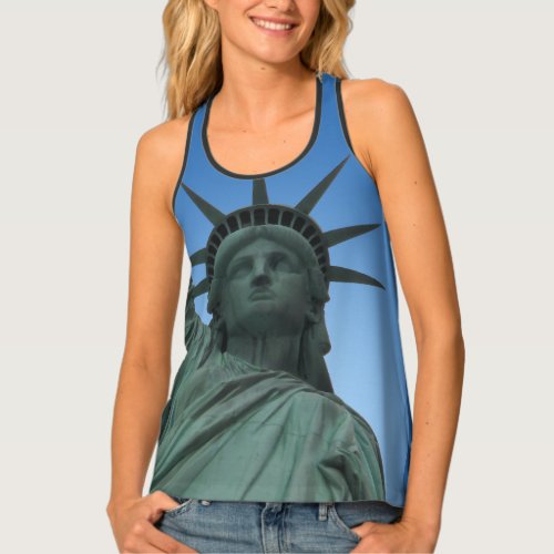 New York Tank Top Statue of Liberty NYC Art Shirts