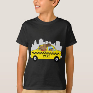 New York Taxi Dog T-Shirt