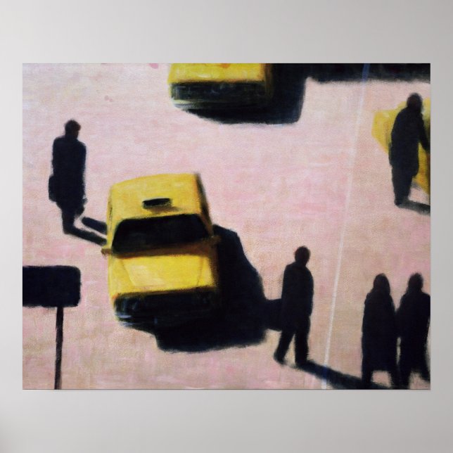 New York Taxis 1990 Poster (Front)