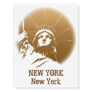 New York Temporary Tattoo Statue of Liberty Tattoo