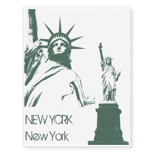New York Temporary Tattoo Statue of Liberty Tattoo