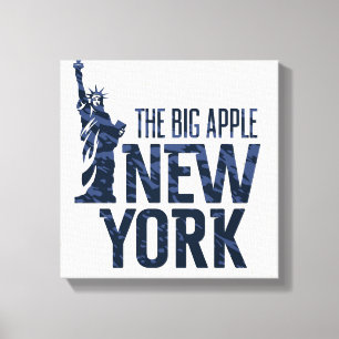 New York   The Big Apple Canvas Print
