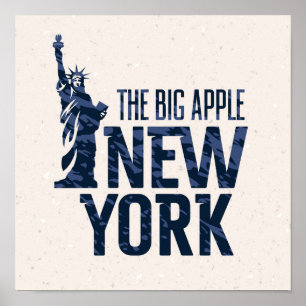 New York The Big Apple Poster