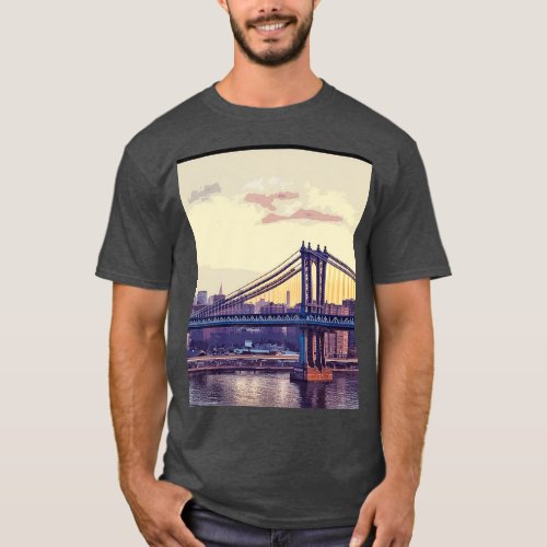 New York The city that never sleeps Graphic T_Shirt