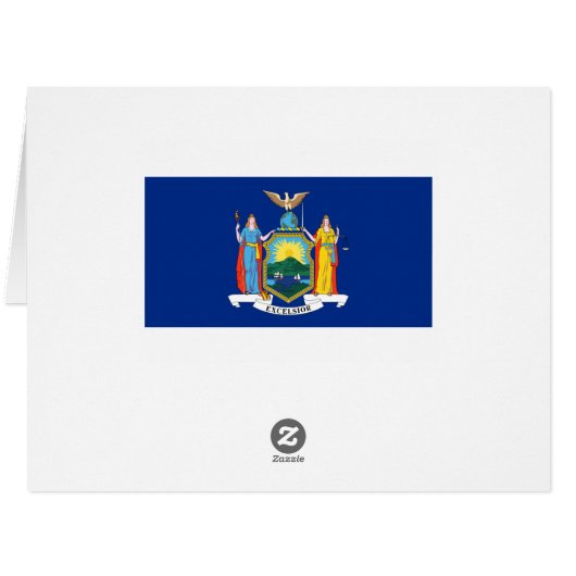New York: The Empire State, Home Big Apple Flag (Back Horizontal)