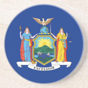 New York: The Empire State, Home Big Apple Flag Coaster