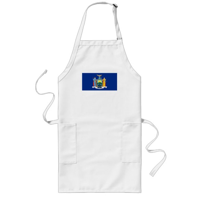 New York: The Empire State, Home Big Apple Flag Long Apron (Front)