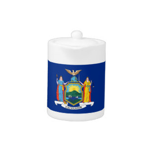 New York: The Empire State, Home Big Apple Flag Teapot