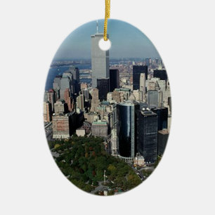 New York The Twin Towers NYC keepsake ornament