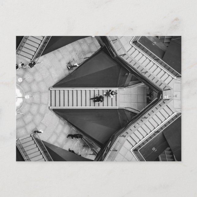 New York The Vessel  Postcard (Front)