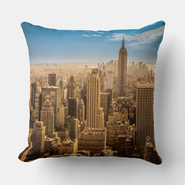 New York Throw Pillow (Front)