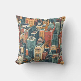 New York Throw Pillow