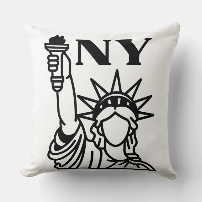 NEW YORK THROW PILLOW (Front)