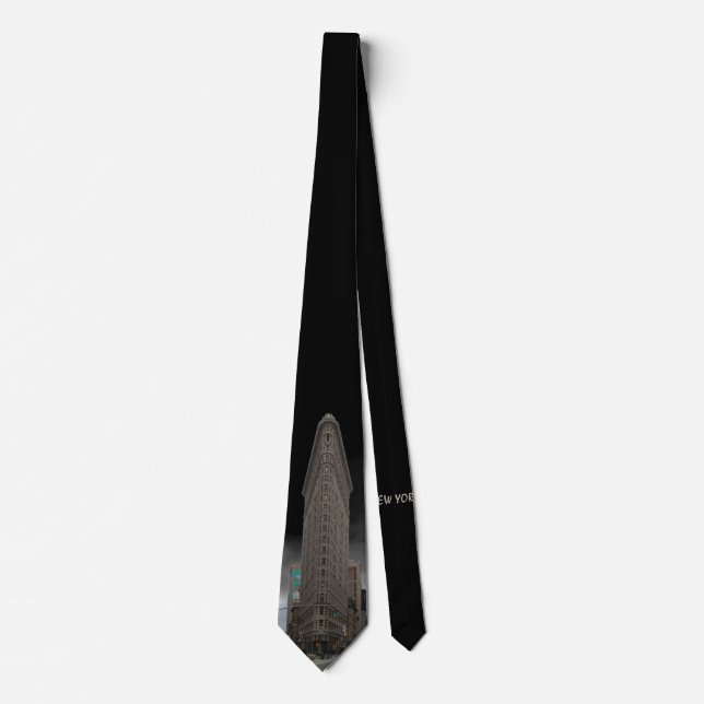 New York Tie NY City Flatiron Souvenir Necktie (Front)